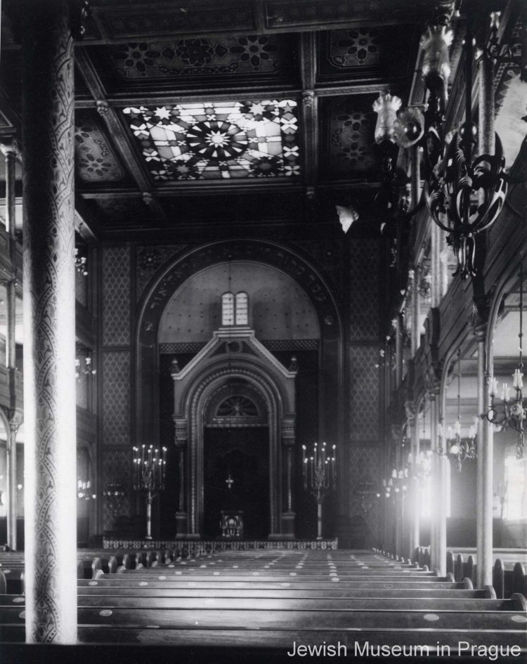 Interiér Velké synagogy. Foto © Židovské muzeum v Praze