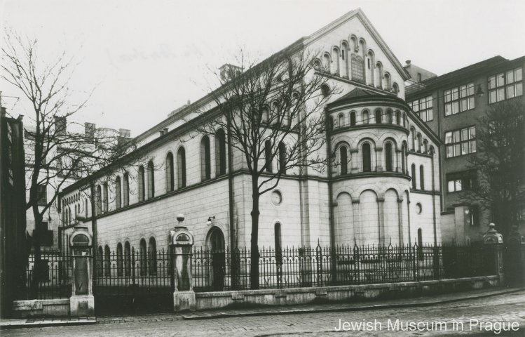 Nová synagoga. Foto © Židovské muzeum v Praze